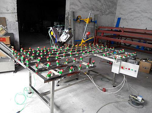 中空玻璃生產線—淋水式砂帶玻璃磨邊機（jī）SM95A