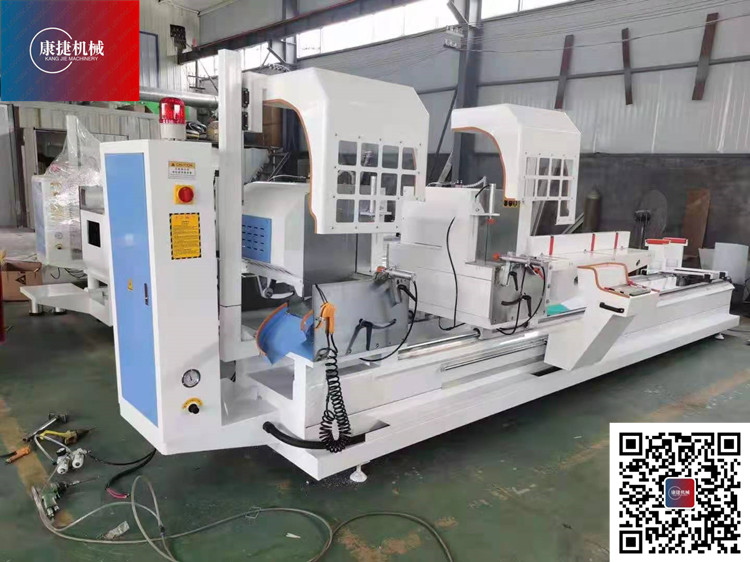 斷橋鋁門窗設備—LJZ2-CNC-500×4200鋁（lǚ）型材雙角（jiǎo）數控精密切割鋸