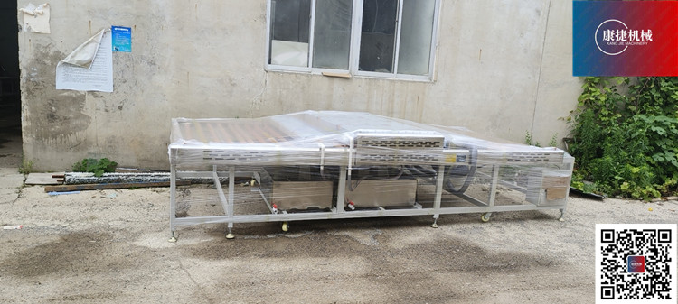 密棍雙清洗玻璃清（qīng）洗機出貨